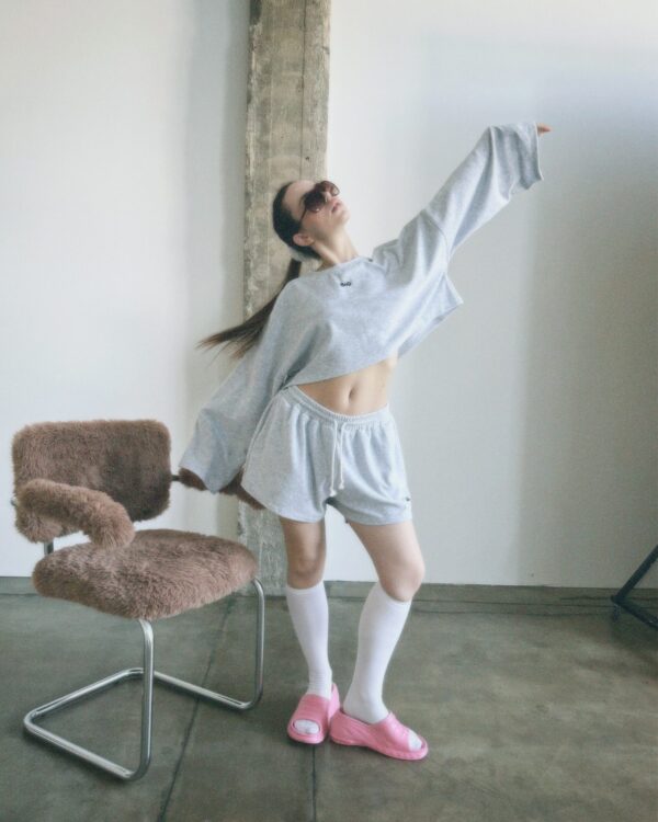 Шорти «Velour» Grey
