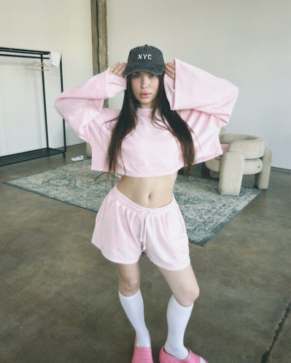 Шорти «Velour» Pink