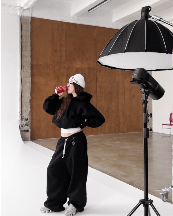 Худі|Штани Fleece Peak Set Black